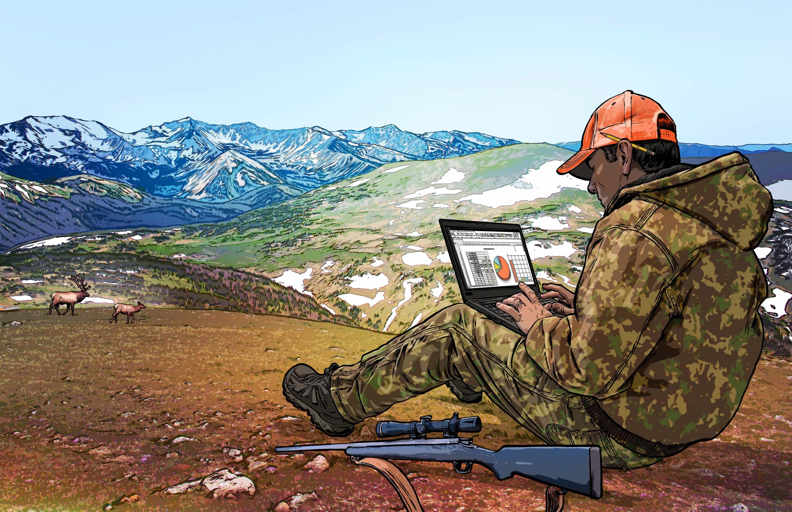 Earning Your Elk Hunting MBA by Randy Newberg Rocky Mountain Elk